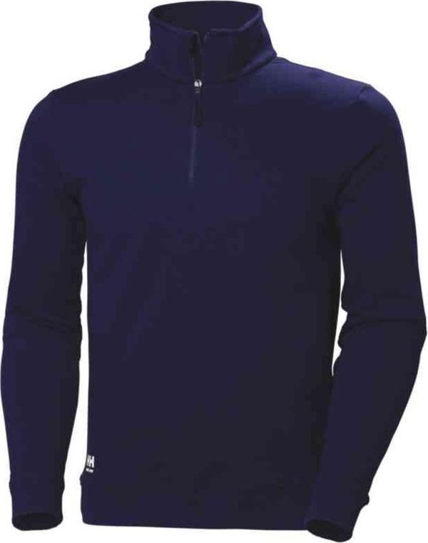 Helly Hansen Φούτερ HELLY HANSEN Manchester Φούτερ με μισό φερμουάρ, μπλε 2XL