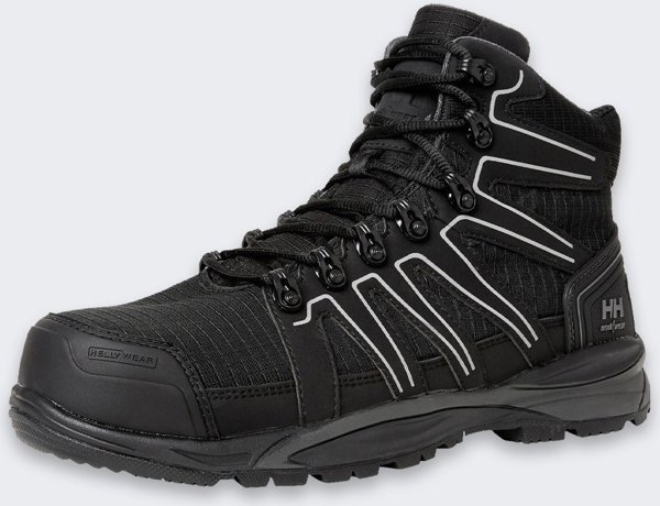 Helly Hansen Εργατικά Παπούτσια Helly Hansen Manchester Mid S3 Μαύρο