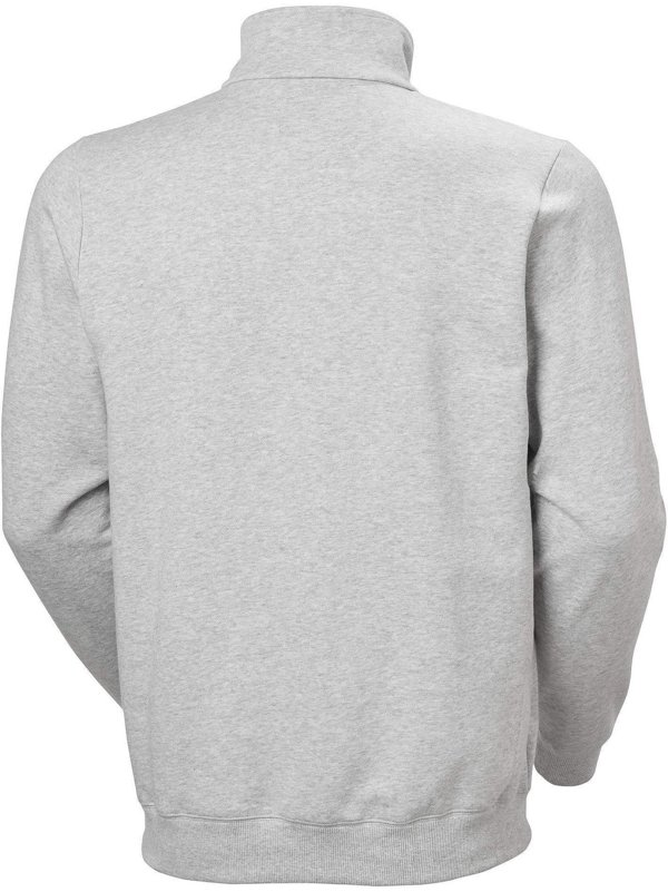 HELLY HANSEN Κλασικό Φούτερ με Φερμουάρ και Λογότυπο, γκρι L