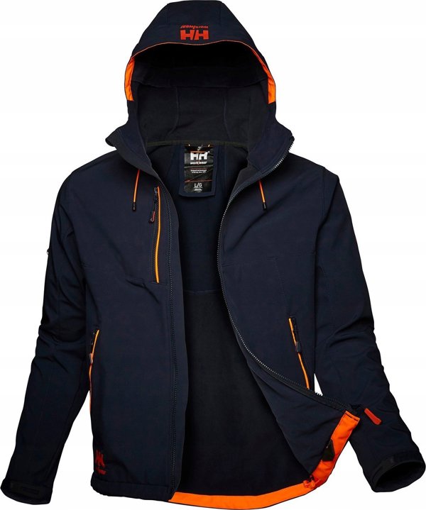 Helly Hansen Chelsea μπουφάν εργασίας evolution hooded softs 590 Μπλε μέγεθος L