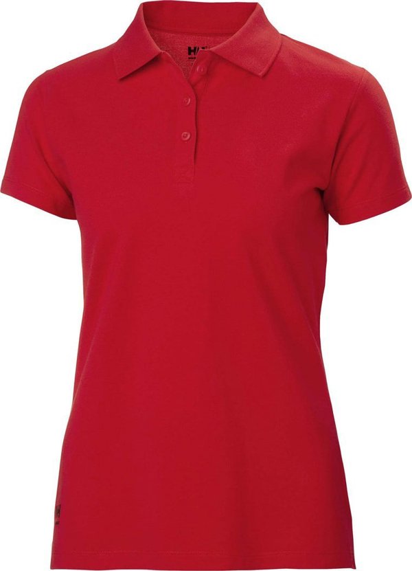 Helly Hansen Γυναικείο T-shirt HELLY HANSEN Manchester Polo, κόκκινο XS