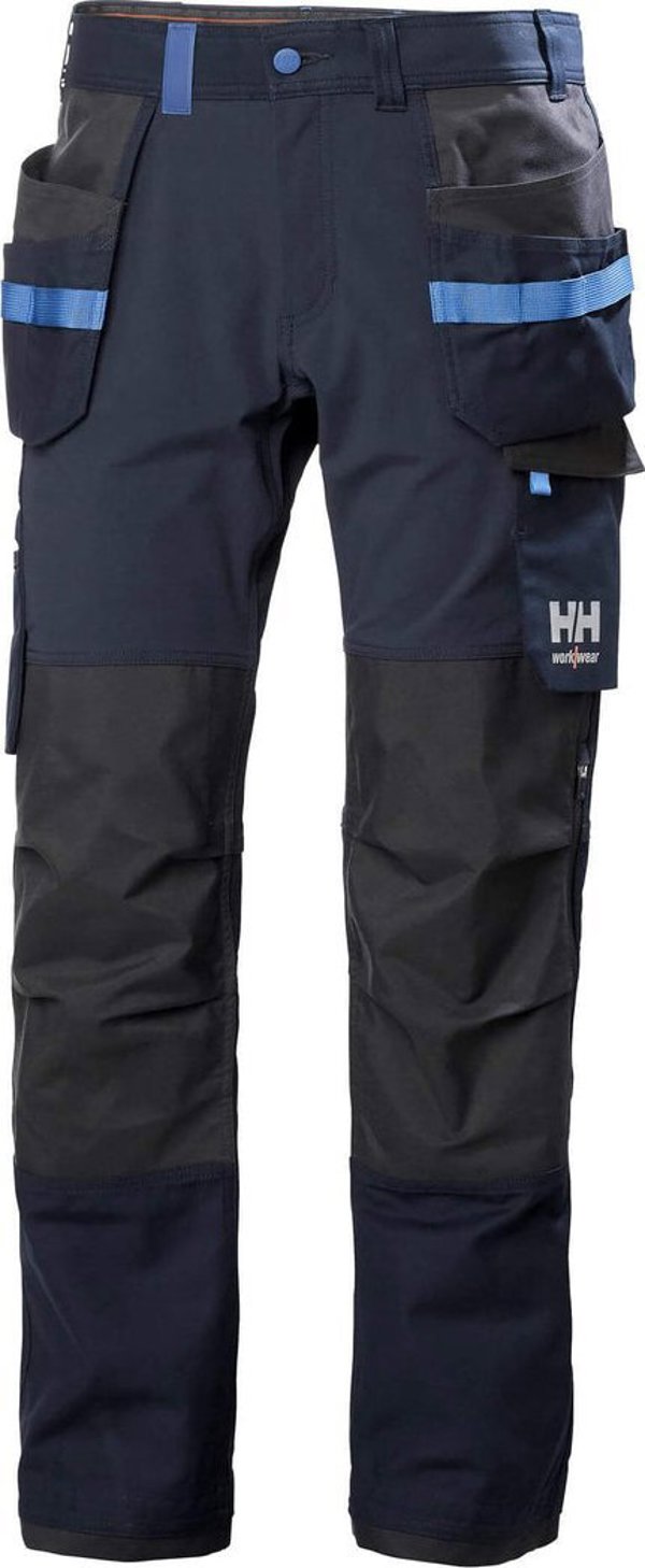 Helly Hansen Pants HELLY HANSEN Oxford 4X Cons Pant, black/blue C46