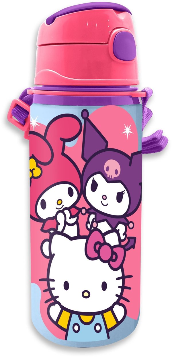 *****Hello Kitty bidon alumin.600ml HK50206 91653