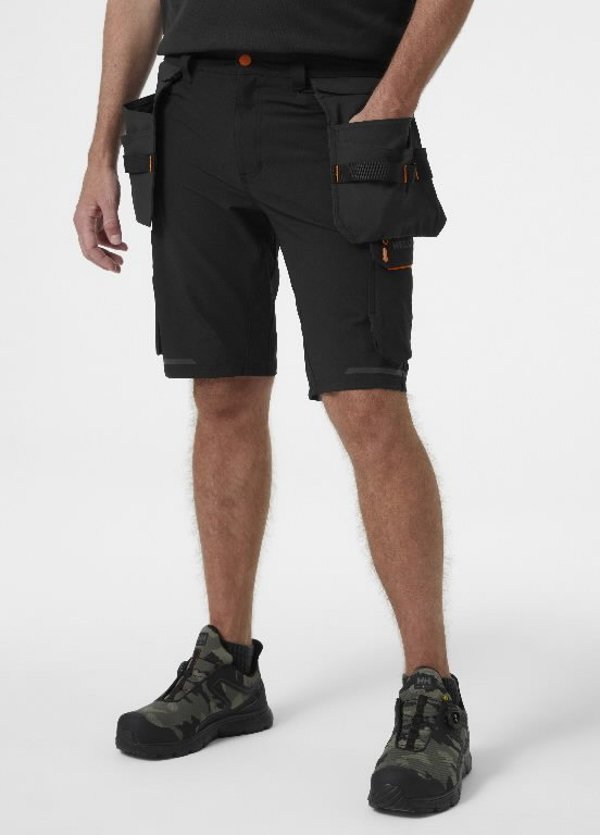 Helly Hansen Σορτς HELLY HANSEN Kensington Κατασκευής, μαύρο C50