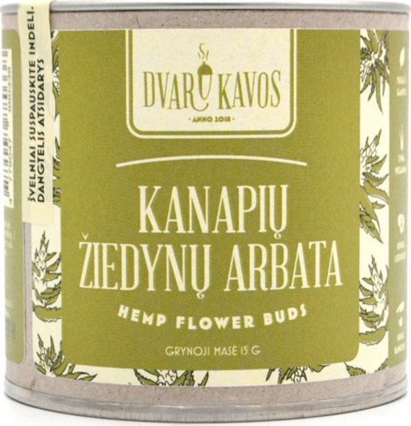 Έγχυση ανθών κάνναβης Dvaro Kavos, 15 g