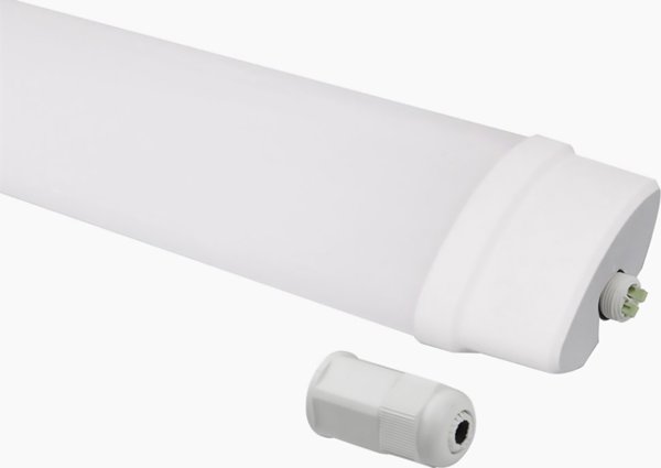 Ερμητικός φωτιστικός σωλήνας TRI-PROOF, 230Vac, 90W, 10 800lm, 155cm, IP65, 4000K, LEDOM