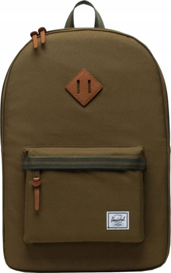 Σακίδιο Πλάτης Herschel Heritage 10007-05651 Unisex, Πολυεστέρας, Πράσινο, One Size