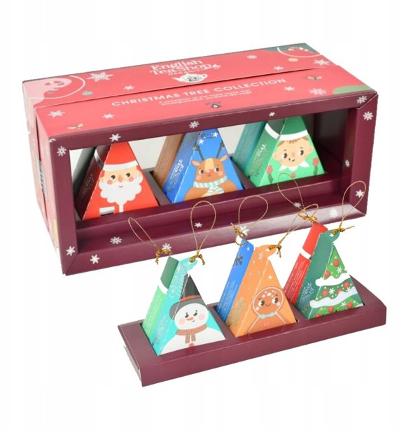 Herbata English Tea Shop Christmas Tree Collection - 6 piramidek