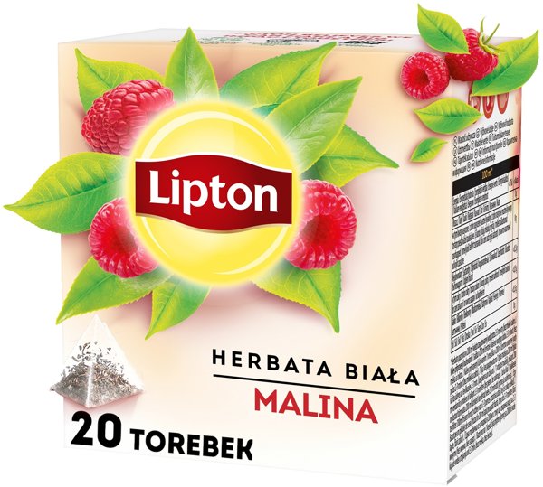 Λευκό Αρωματικό Τσάι Lipton Σμέουρο 20x1,5g