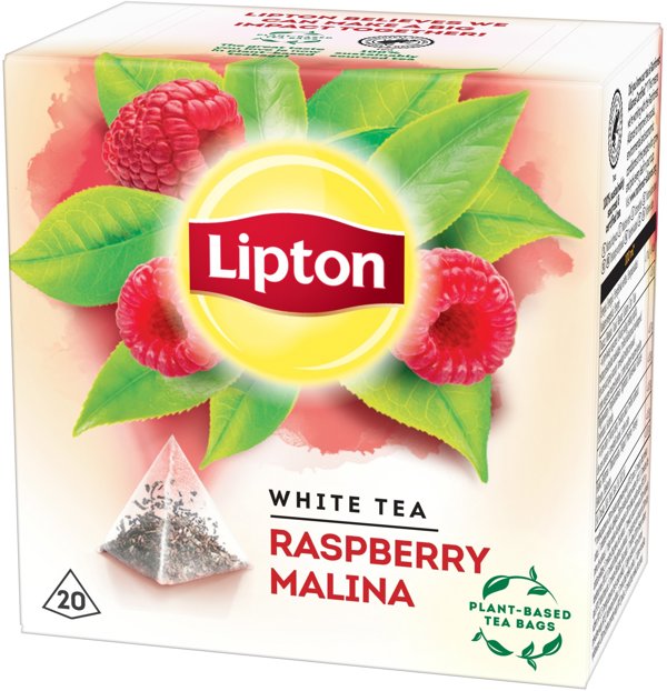 Λευκό Αρωματικό Τσάι Lipton Σμέουρο 20x1,5g