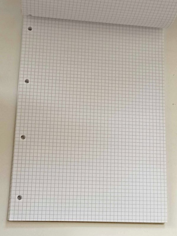 Herlitz Herlitz 733436 σημειωματάριο A4 100 φύλλα Κόκκινο, Λευκό