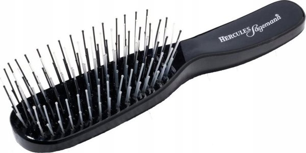Hercules Hercules Βούρτσα για ξεμπέρδεμα μαλλιών, μαύρη, Small HER8100