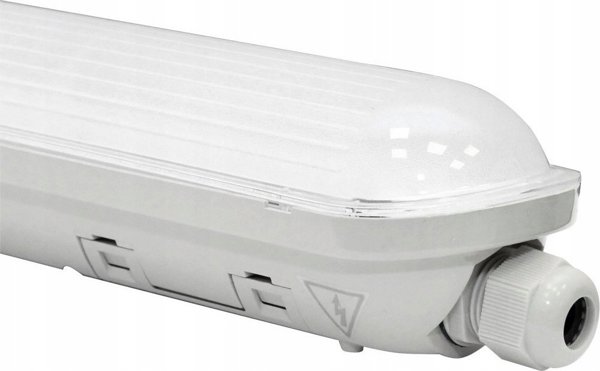 Ερμητικός φωτιστικός σώμα TRI-PROOF, 230Vac, 40W, 150lm/W, 118cm, IP65, IK08, 4000K, LINKER, LED line PRIME