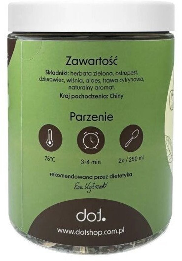 Herbata zielona Dot.Bonne Sannte Dobre zdrowie 60g