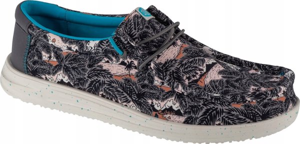 HEY DUDE Hey Dude Wally H2O Tropical 40702-0HI Czarne 43