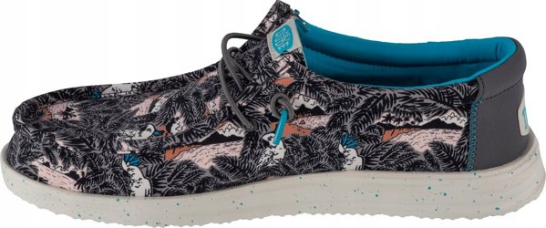 HEY DUDE Hey Dude Wally H2O Tropical 40702-0HI Czarne 43