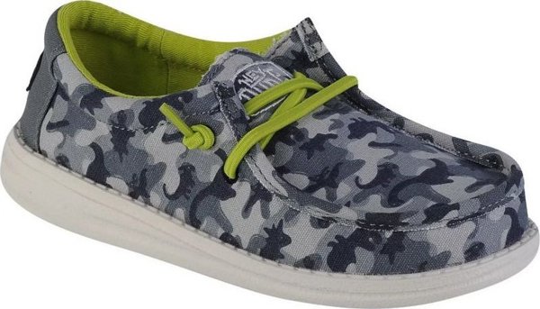 HEY DUDE Hey Dude Wally Youth Camodino 40043-425 szary 32