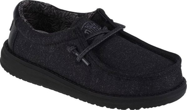 HEY DUDE Hey Dude Wally Youth Basic 40041-001 Czarne 33