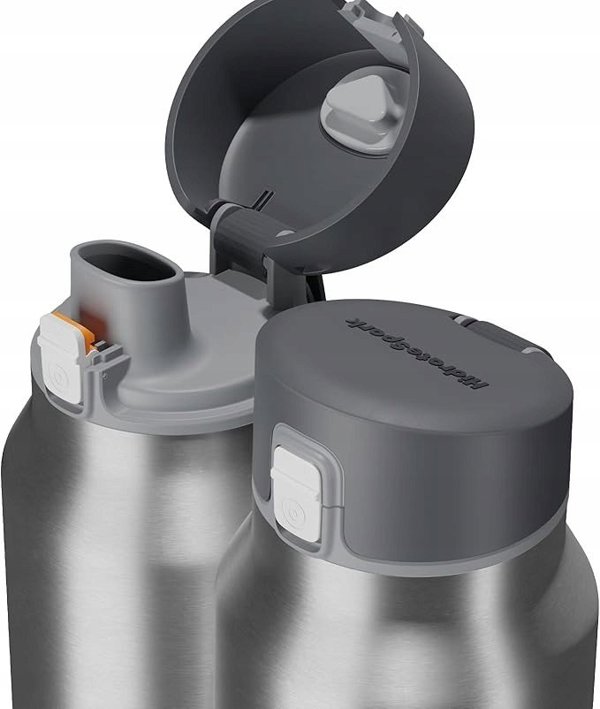 HidrateSpark PRO Chug έξυπνο μπουκάλι νερού, 0.95 L, ασημί