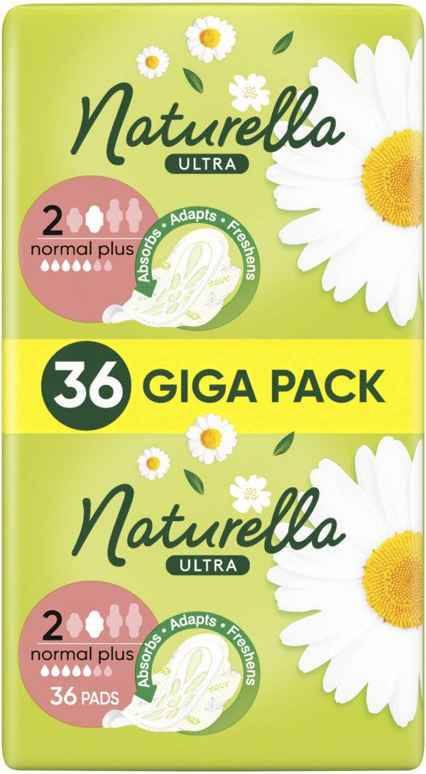 Σε σερβιέτες Naturella Ultra Normal Plus Size 2, 36 τεμ.