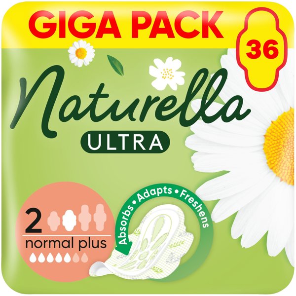 Σε σερβιέτες Naturella Ultra Normal Plus Size 2, 36 τεμ.