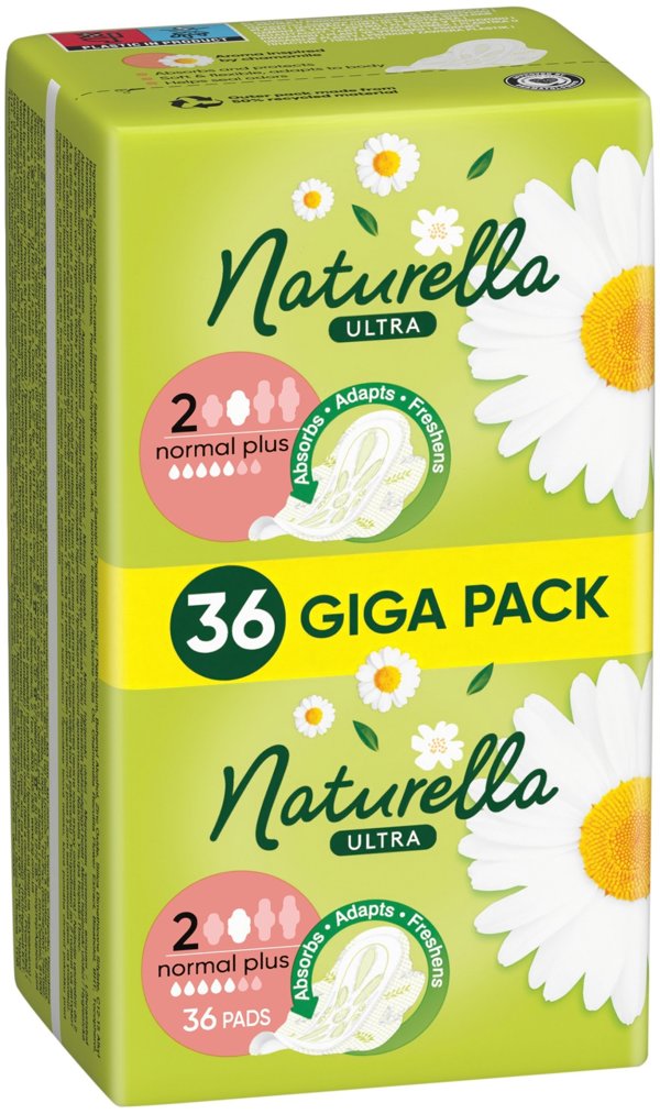Σε σερβιέτες Naturella Ultra Normal Plus Size 2, 36 τεμ.