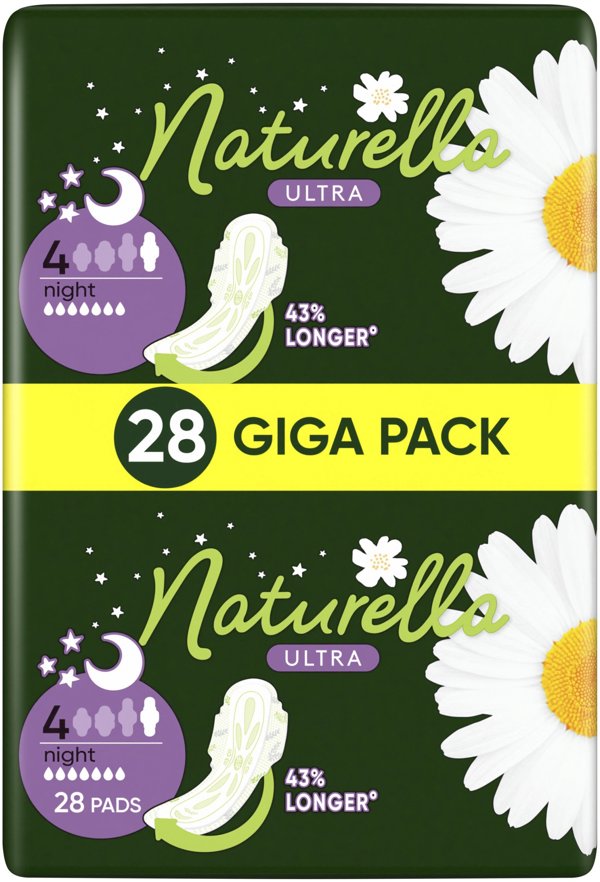 Σε σερβιέτες Naturella Ultra Night, 28 τεμ