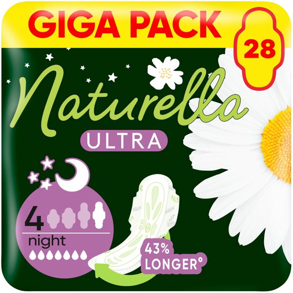 Σε σερβιέτες Naturella Ultra Night, 28 τεμ