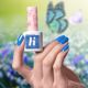 Hi Hybrid Υβριδικό Βερνίκι Νυχιών Butterfly #343 Unreal Blue 5ml
