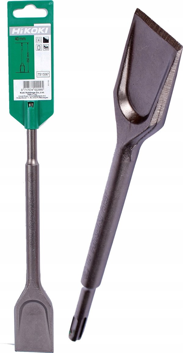 Hikoki Αυτοακονιζόμενο επίπεδο καλέμι HiKOKI SDS-Plus 40x250mm