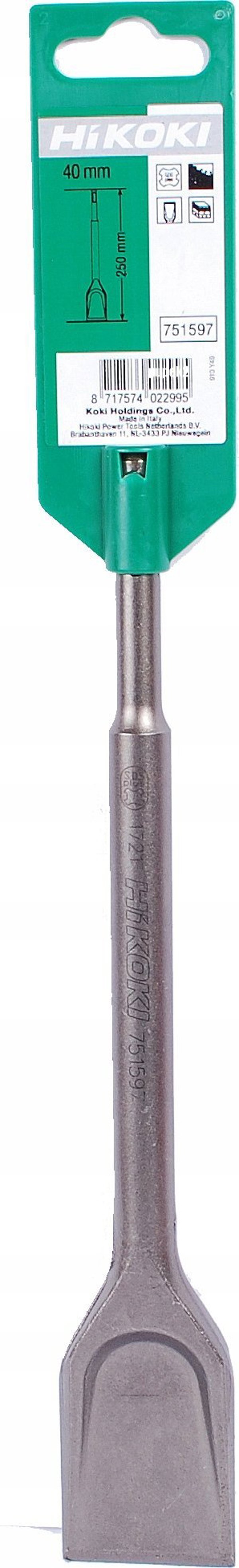 Hikoki Αυτοακονιζόμενο επίπεδο καλέμι HiKOKI SDS-Plus 40x250mm