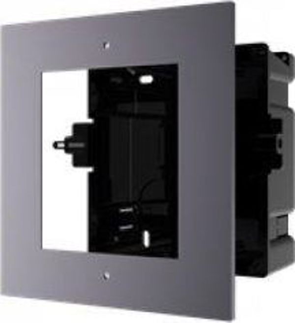 Hikvision DS-KD-ACF1 Πλαίσιο Στήριξης για Ενδοεπικοινωνία, Χωνευτό, 1 Θέση, Αλουμινίου