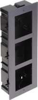 Hikvision DS-KD-ACF3 Χωνευτό Περίβλημα Ενδοεπικοινωνίας για 3 Μονάδες