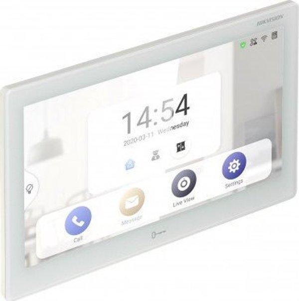 Hikvision DS-KH9510-WTE1(B) Εσωτερικό Πάνελ Θυροτηλεόρασης Wi-Fi / IP 10.1"