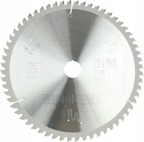 Δίσκος κοπής ξύλου Hikoki HITACHI 305x30x2.8mm Z60