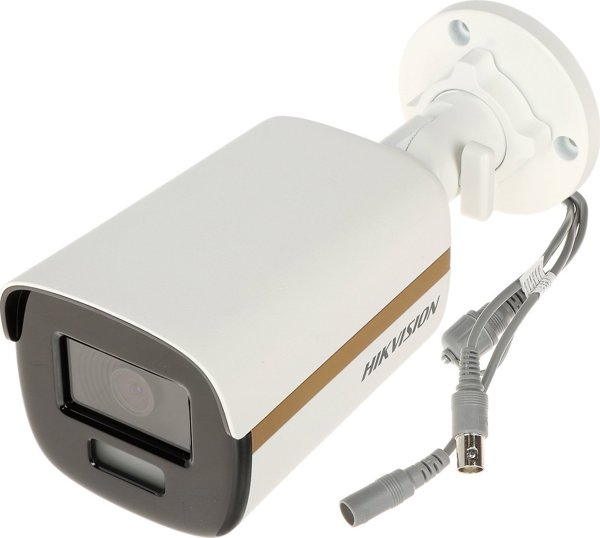 Hikvision DS-2CE12DF3T-FS Bullet Κάμερα Ασφαλείας 2MP ColorVu 2.8mm με Μικρόφωνο