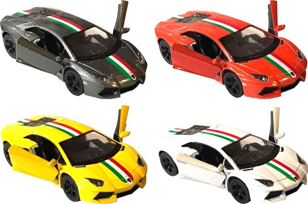 NoName Lamborghini Aventador Μεταλλικό Αυτοκινητάκι-Παιχνίδι 1:38