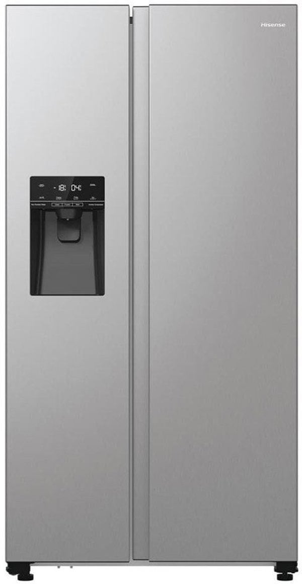 Hisense NoFrost 566 L ύψος 179 cm γκρι - ψυγείο SBS