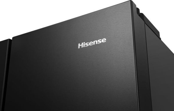 Hisense NoFrost 480 L ύψος 182 cm μαύρο - SBS ψυγείο