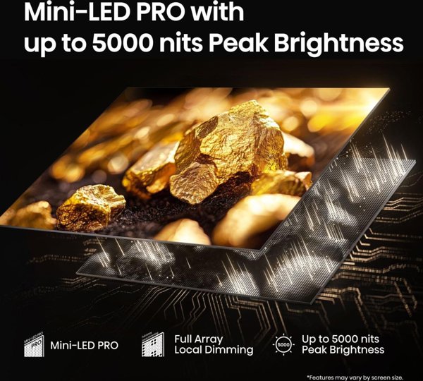 Hisense U8Q 55'' 4K UHD ULED Mini LED μαύρο - Τηλεόραση 55U8Q (6942351419220)