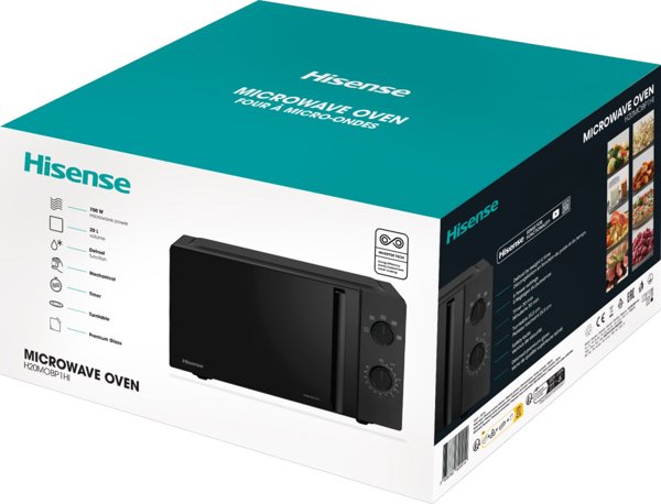 Φούρνος Μικροκυμάτων Hisense H20MOBP1H 20L 700W Μαύρος
