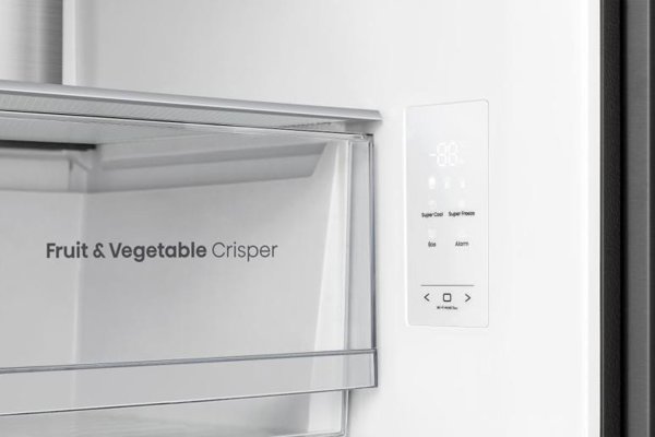 Hisense Cross Door No Frost 483 L ύψος 179 cm μαύρο - SBS Ψυγείο