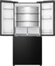 Hisense Cross Door No Frost 483 L ύψος 179 cm μαύρο - SBS Ψυγείο