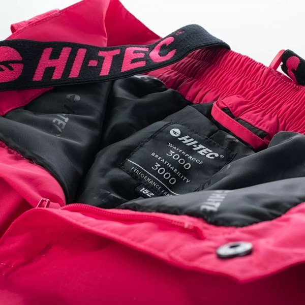 Παιδικό παντελόνι σκι hitec Hi-tec Darin JR Spring ροζ μέγεθος 158