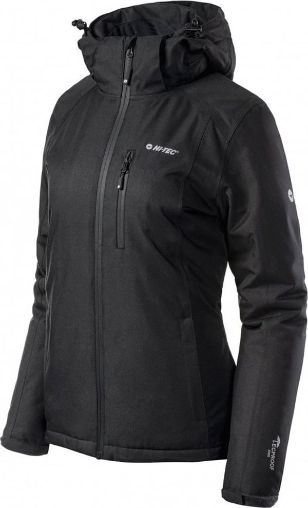 Γυναικείο μπουφάν σκι Hi-TEXT Hi-Tec Lady Orebro II snowboard χειμερινό μαύρο μέγεθος S