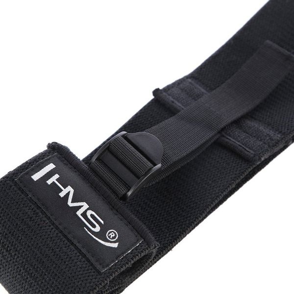 HMS Hip Band HBR10 Ελαστική Ζώνη Ισχίου Μεσαίας Αντίστασης, Μαύρο, 1τμχ