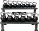 HMS Διπλού Επιπέδου Ατσάλινη Βάση για Βαράκια Kettlebell