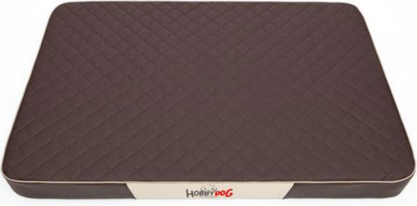 Hobbydog Στρώμα Premium Καφέ Kodura Με Καφέ Οικολογικό Δέρμα - L