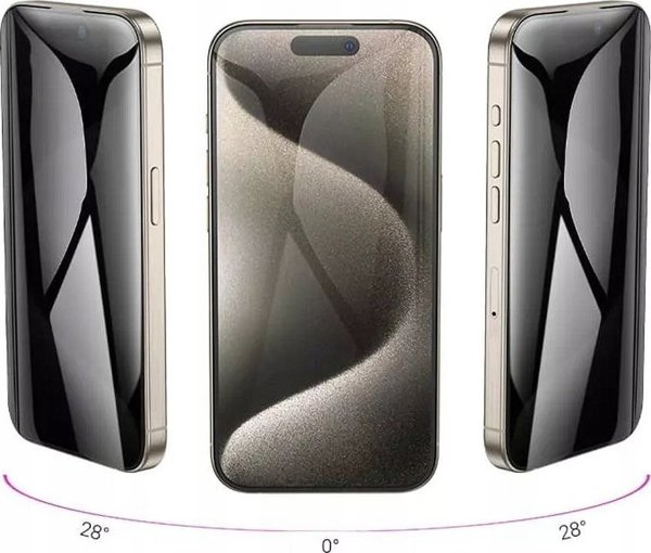 Hoco HOCO γυαλί ασφαλείας 360-degree privacy για IPHONE 15 Plus