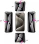 Hoco HOCO γυαλί ασφαλείας 360-degree privacy για IPHONE 15 Plus